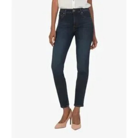 Kut from the Kloth Denim - KUT from the Kloth Women's Blue Dark Wash Diana Skinny Mid Rise Jeans Size 8